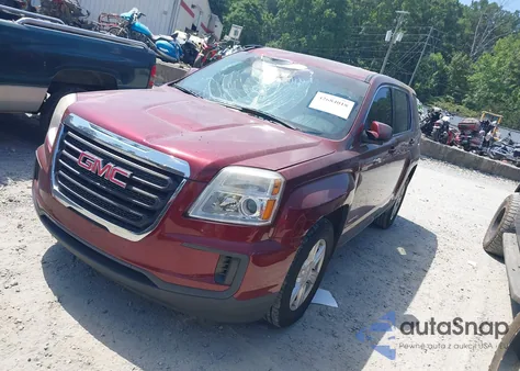 2016 GMC Terrain Sle-1 z USA, uszkodzony, nr VIN 2GKALMEK4G6206179